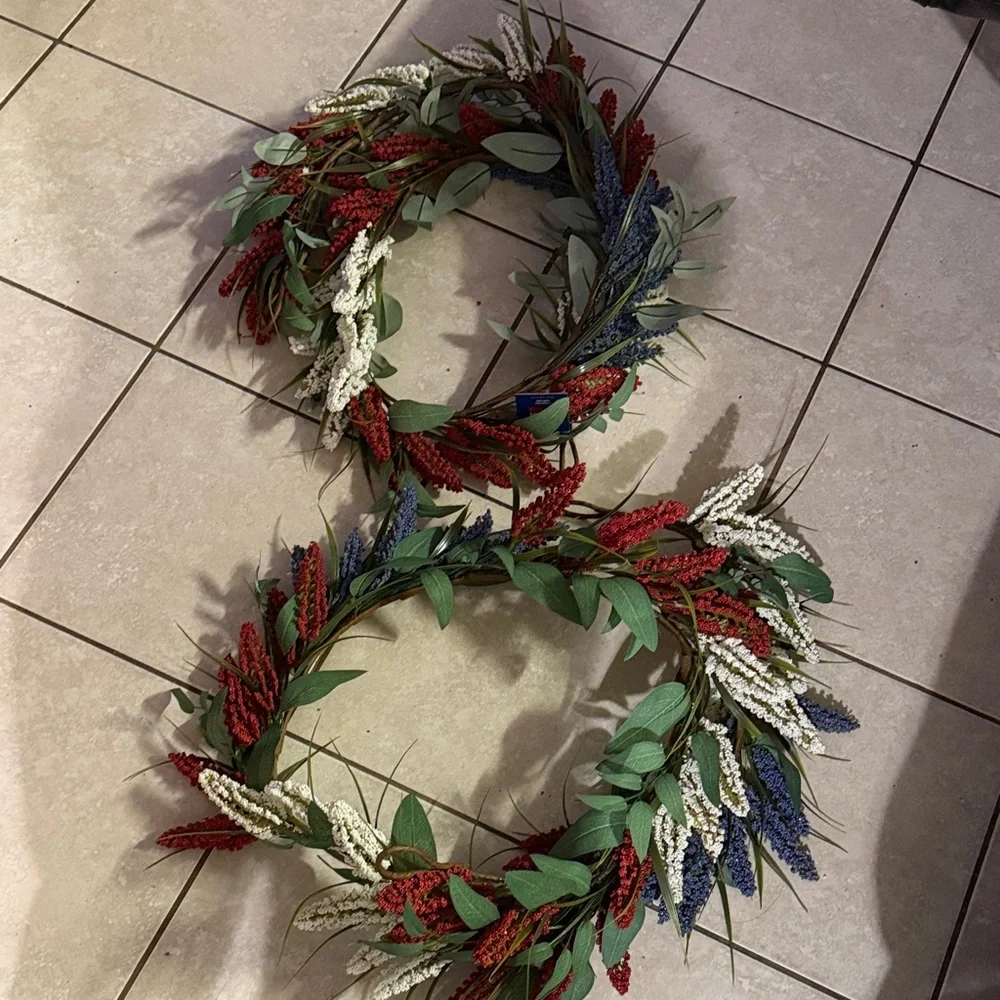 Celebrate Together™ Americana Red, White & Blue Artificial Botanical Garland